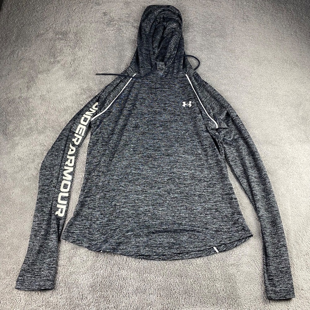 Under Armour Hoodie UA Tech Velocity Lightweight‎ Womens Small Loose